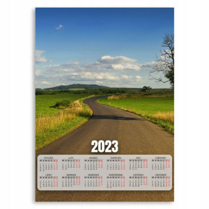 KALENDARZ 2023 Ścienny 50x70cm Duży DROGA Wzory