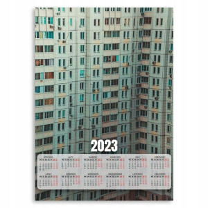 KALENDARZ 2023 Ścienny 50x70cm XL BLOKOWISKO Wzory