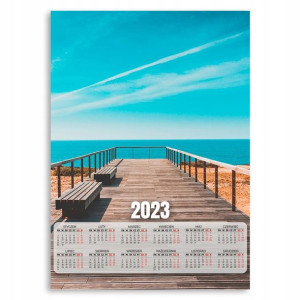 KALENDARZ 2023 Ścienny 50x70cm XL Duży MOLO Wzory