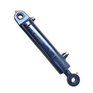 Cylinder hydrauliczny - siłownik dwustronny wspomagania układu kierowniczeg