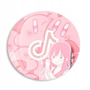 PRZYPINKA Do Plecaka Worka 44 Anime Social Wzory