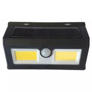 Lampa Ścienna Kinkiet Solarny Cob 64Led Z Czujnikiem Ruchu I Zmierzchu