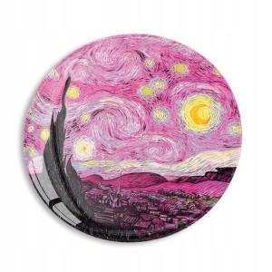 PRZYPINKA Do Plecaka Worka 44 Impresja Gogh Wzory
