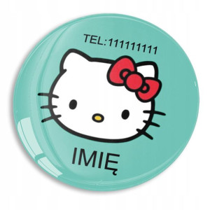 PRZYPINKA Informacyjna Do Plecaka TELEFON DO MAMY