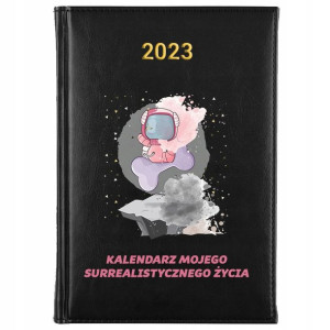 Kalendarz Notes A5 2023 Prezent UROCZE Wzory IMIE