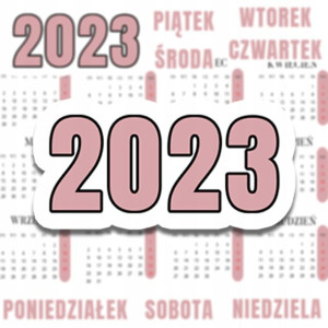 Naklejki Do Planera Notesu Kalendarza Bujo 2023