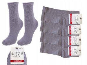 4-pak Skarpet Damskich Forte 58 Marilyn Grey