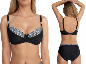 Biustonosz Kąpielowy Poupee Marilyn 80e Black