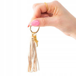 Zawieszka Brelok Quick Do Kluczy CHWOST ROSE GOLD