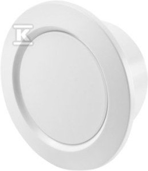 Anemostat wywiewny z tworzywa fi125