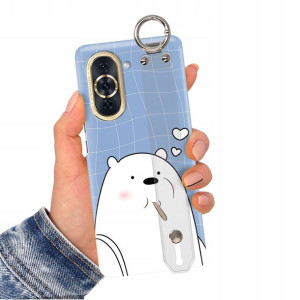 Etui + Pasek do HUAWEI NOVA 10 PRO Misie BARE Wz
