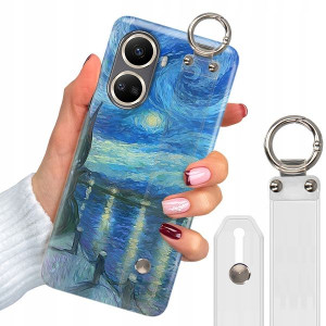 Etui + Pasek Do HUAWEI NOVA 10 SE Impresja Wzory