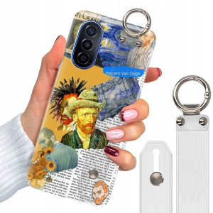 Etui + Pasek do HUAWEI NOVA Y70 Impresja Top Wzory