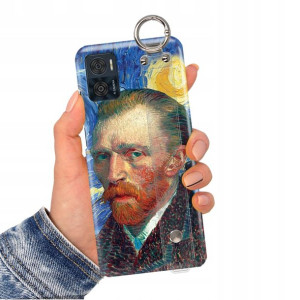 Etui + Pasek do MOTOROLA E22 Case Impresja Wzory