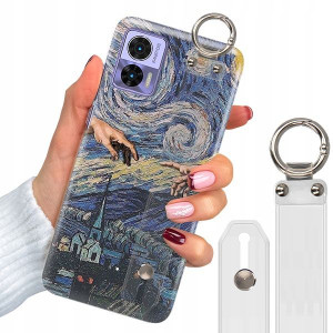 Etui + Pasek Do MOTOROLA EDGE 30 NEO Impresja Wz