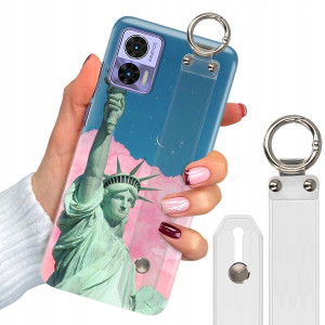 Etui + Pasek Do MOTOROLA EDGE 30 NEO Modne Wzory