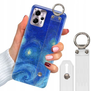 Etui + Pasek Do MOTOROLA G13 Impresja Dali Wzory