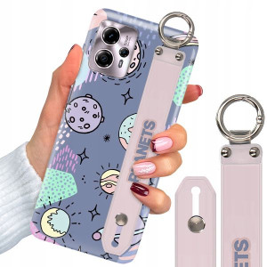 Etui + Pasek Do MOTOROLA G23 Patterny Modne Wzory