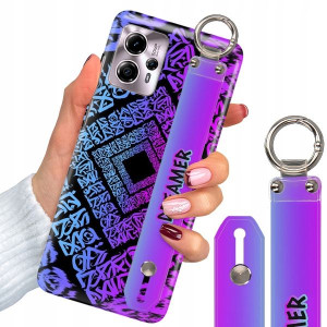 Etui + Pasek Do MOTOROLA G53 Patterny Modne Wzory