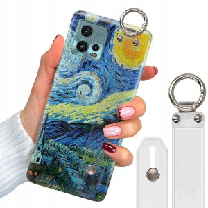 Etui + Pasek Do MOTOROLA G72 Impresja Dali Wzory