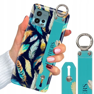 Etui + Pasek Do MOTOROLA G72 Patterny Modne Wzory