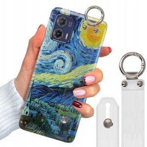 Etui + Pasek Do MOTOROLA G73 Impresja Dali Wzory