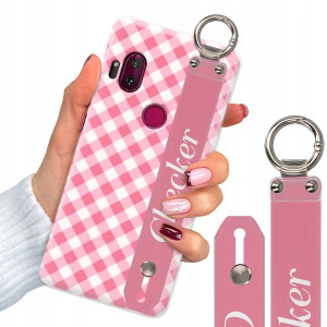 Etui + Pasek do MOTOROLA ONE HYPER W Kratkę Wzory