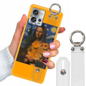 Etui + Pasek do MOTOROLA S30 PRO 5G Impresja Wzory