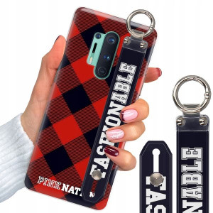 Etui + Pasek do ONEPLUS 8 PRO Case W Kratkę Wzory