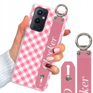 Etui + Pasek do ONEPLUS 9 PRO Case W Kratkę Wzory