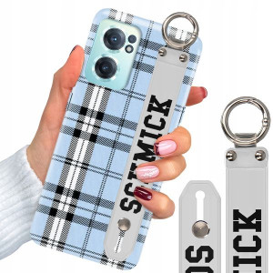 Etui + Pasek do ONEPLUS NORD CE 2 5G Kratka Wzory