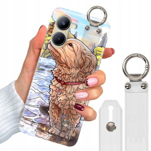 Etui + Pasek do REALME C33 Wiosenne Wiosna Wzory