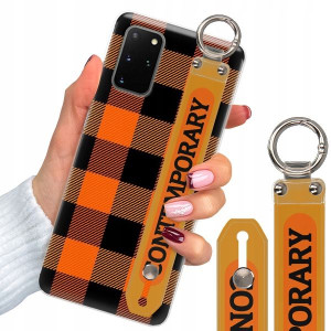 Etui + Pasek do SAMSUNG S20 PLUS 5G W Kratkę Wzory