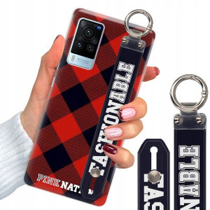 Etui + Pasek do VIVO X60 PRO V2047A W Kratkę Wzory