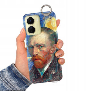 Etui + Pasek do VIVO Y16 Case Impresja Dali Wzory