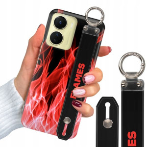 Etui + Pasek do VIVO Y16 Pattern Aesthetic Wzory