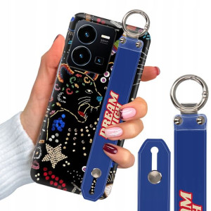 Etui + Pasek do VIVO Y22s Pattern Aesthetic Wzory