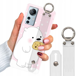 Etui + Pasek do XIAOMI 12 LITE Case Misie Wzory