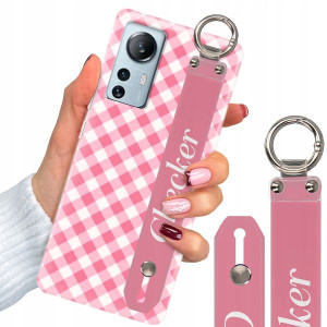 Etui + Pasek do XIAOMI 12 LITE W Kratkę Top Wzory