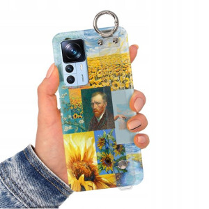 Etui + Pasek do XIAOMI 12T Impresja Monet Wzory