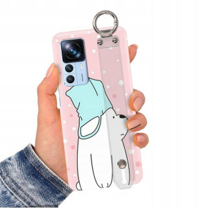 Etui + Pasek do XIAOMI 12T Misie BARE BEARS Wzory