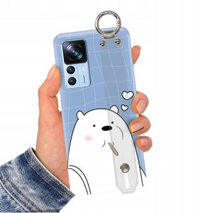 Etui + Pasek do XIAOMI 12T PRO Misie BARE Wzory