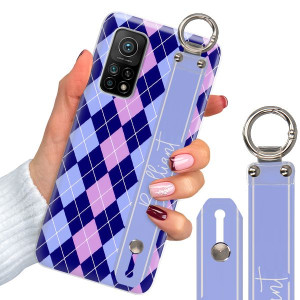 Etui + Pasek do XIAOMI MI 10T PRO 5G Kratka Wzory