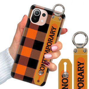 Etui + Pasek do XIAOMI Mi 11 LITE 4G Kratka Wzory