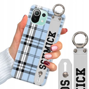 Etui + Pasek do XIAOMI Mi 11 LITE 5G Kratka Wzory