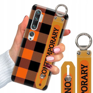 Etui + Pasek do XIAOMI Mi NOTE 10 PRO Kratka Wzory