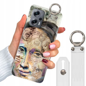 Etui + Pasek do XIAOMI POCO X4 GT Impresja Wzory