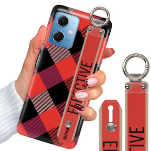 Etui + Pasek Do XIAOMI POCO X5 Kratka W Kratkę Wz