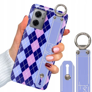Etui + Pasek do XIAOMI REDMI 10 5G W Kratkę Wzory