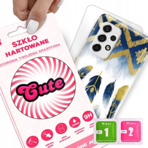 Etui + Szko do SAMSUNG A53 5G Eleganckie Top Wzory